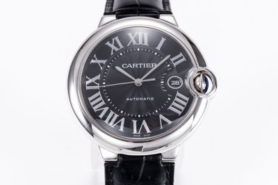 Ballon Bleu de Cartier 42*13MM 316L Steel Black Dial Watch